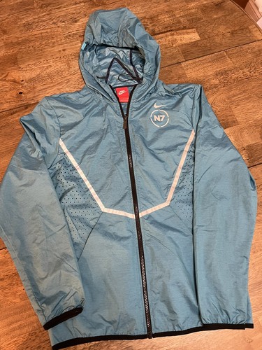 Nike Rare Blue Small N7 Hybrid Full Zip Hooded Running Nike Rare Blue Small N7 Hybrid Full Zip Hooded Running