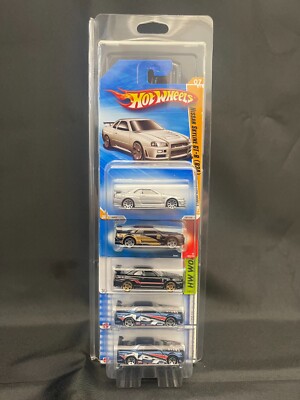 Diamond Protector qty 10 Mainline RLC 5 Pack Diecast Case for Hot Wheels