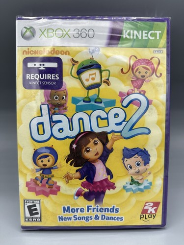 Nickelodeon Dance 2 XBOX 360 Kinect Video Game DORA