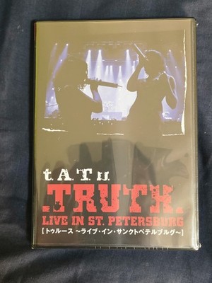 t.A.T.u./TRUTH～Live in St.Petersburg～ t.A.T.u. TATU – .TRUTH. Live In St. Petersburg DVD Japan