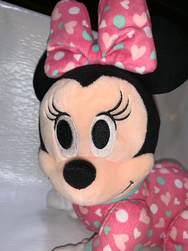 Disney Just Play Crawling Minnie Mouse Electronic Talking Plush Doll EXCELLENT!