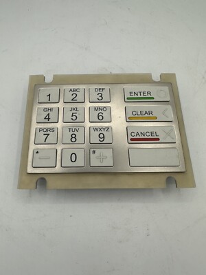 Wincor Nixdorf Keyboard V5 EPP USA Reverse -PC PCI PN: 01750132165, 1750132165