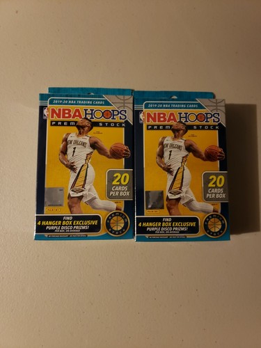 【未開封】Hoops Premium Hanger Box モラント ザイオン 2) 2019-20 NBA HOOPS PREMIUM STOCK HANGER BOX LEBRON ZION JA