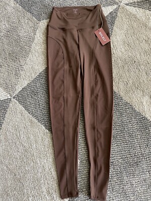 Solely Fit Leggings Brown S/M NWT
