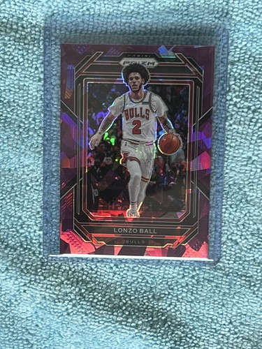 2022-23 Panini NBA Prizm Lonzo Ball Purple Ice # 40/149 #88