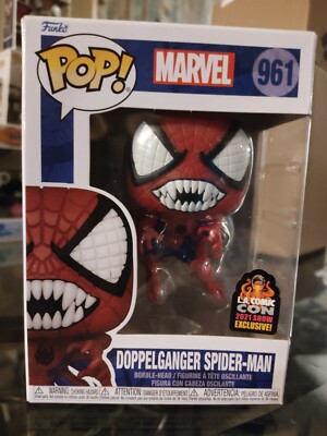 Doppelganger Spider-Man 2021 LACC Exclusive Funko Pop! Disney Marvel Figure #961
