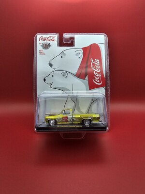 NEW 2024 M2 Machines SK09 Coca Cola Christmas 1973 Chevrolet Cheyenne Super 30