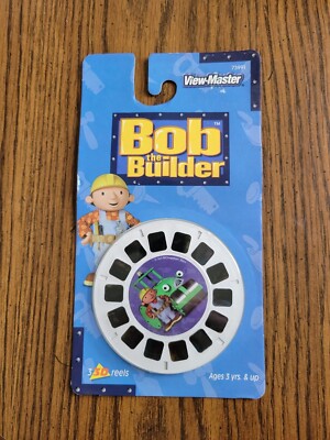 Bob the Builder View Master 3 Reel Pack 21 Interactive 3D Images 73959 NEW 2001
