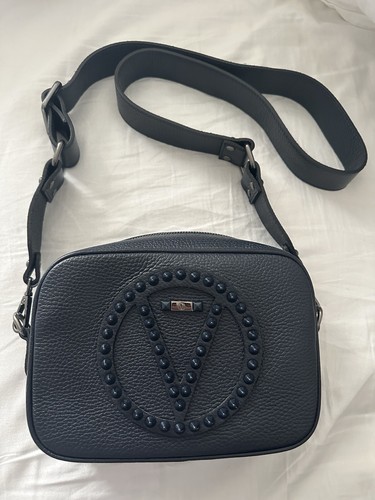 Valentino By Mario Valentino Mia Rock Dollaro Stud Black