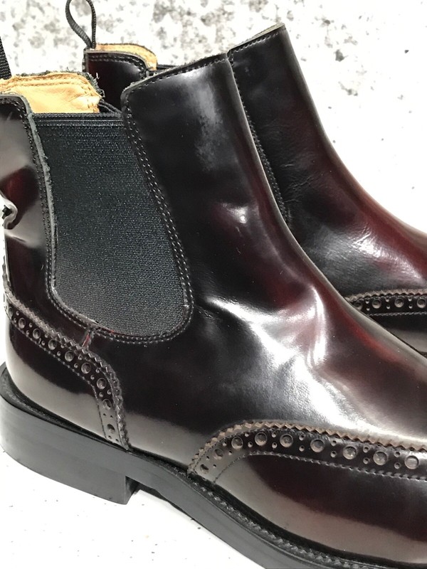 CHURCH'S KETSBY WG BOOT 37 BURGANDY POLISHED BINDER BROGUE CHURCH'S KETSBY WG BOOT 37 BURGANDY POLISHED BINDER BROGUE