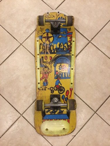 Vintage ABC Sports Loisirs Cir*cus Skateboard Very Cool Graphics