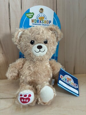 Build A Bear Workshop Promise Pets Collection - Bear Squeaky Dog Toy