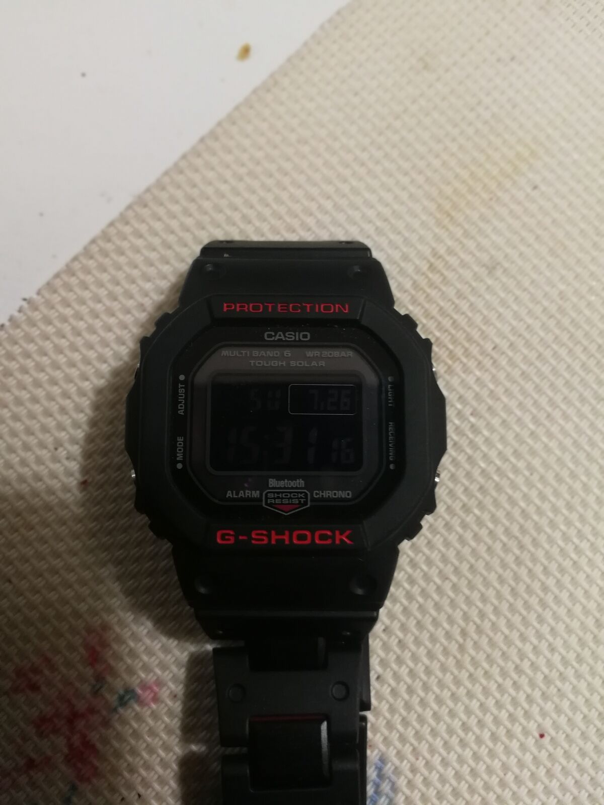 Casio G-Shock GW-B5600HR-1JF Blutooth Radio Solar Watch Casio G-Shock GW-B5600HR-1JF Blutooth Radio Solar Watch