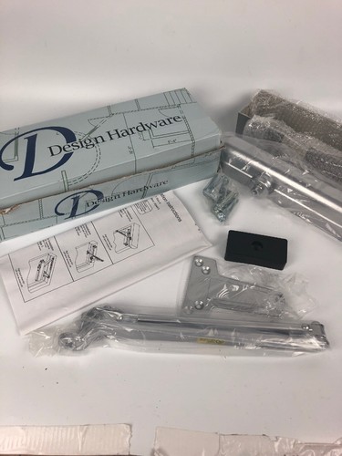 Design Hardware 316 Al Door Closer Silver