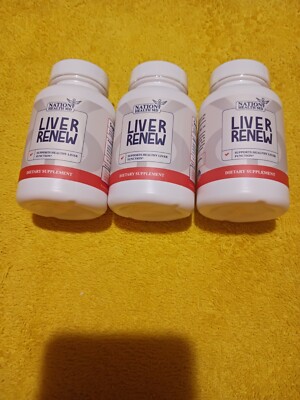Lot Of 3 Nation Health MD Liver Renew  EXP 04/2025