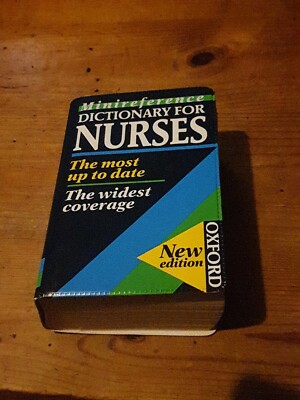 Minidictionary for Nurses by Oxford (Paperback, 1995)