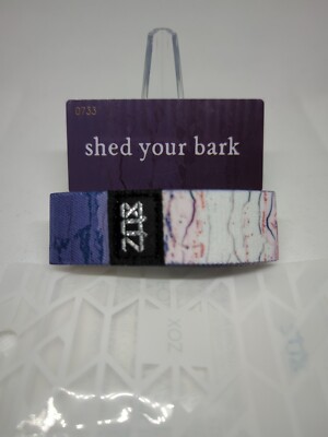 Zox Wristband SHED YOUR BARK w/ Collectors Card
