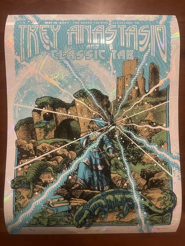 貴重 Trey Anastasio poster phish ポスター 2 貴重 Trey Anastasio poster phish ポスター 2