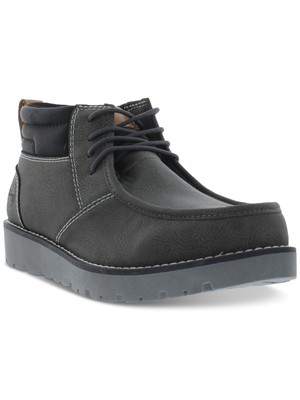 ВИНТАЖНЫЕ мужские ботинки Chukka на платформе Chester Toe, защищенные от непогоды, серого цвета, 12 М