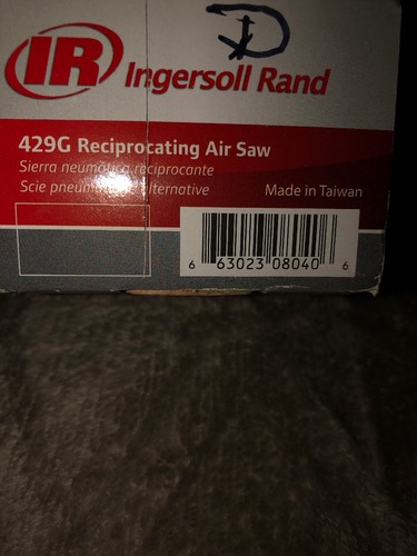 Ingersoll Rand Air reciprocating saw Model # 429G