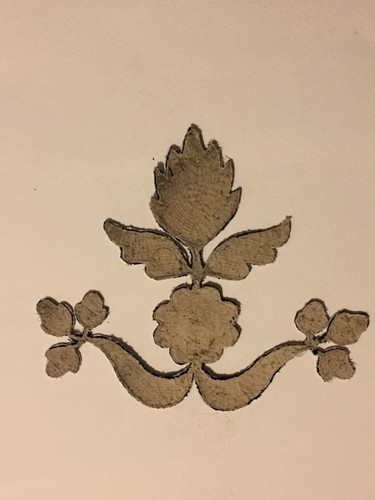 1890s Beaded Appliqué With Seed Bears Greasy Yellow