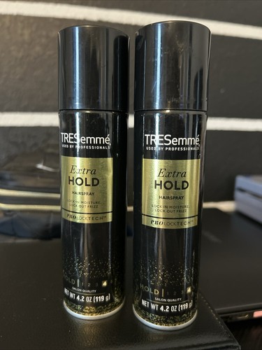 2 TRESemme Extra Hold Hairspray, 24-Hr Frizz Control, with Pro Lock Tech 4.2 oz