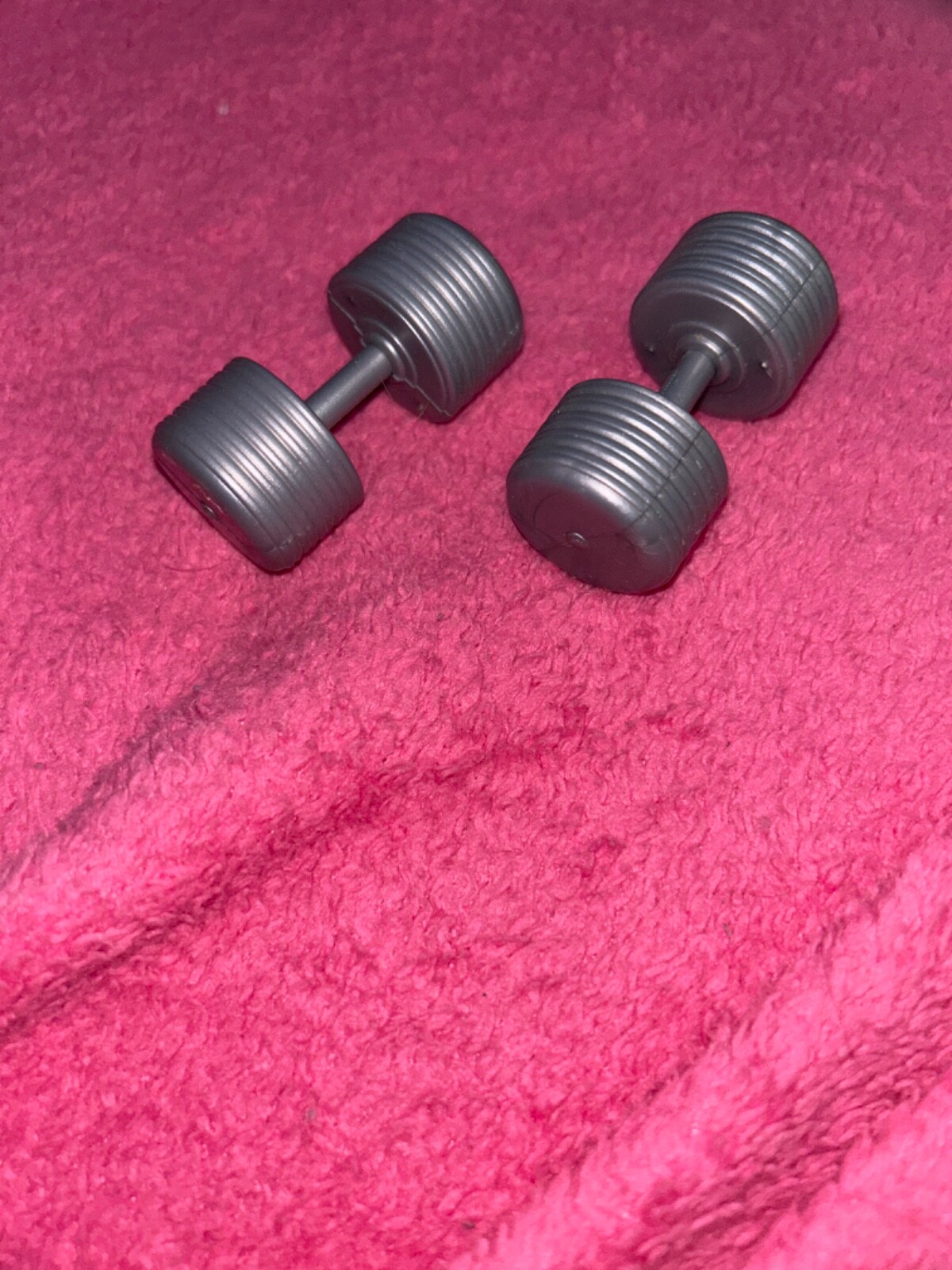 WWE Dumbbell Mattel  Elite Figure Toy wrestling Accessory WWF Weights AEW TNA