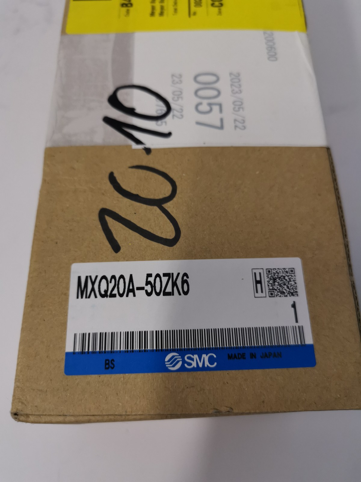 SMC MXQ20A-50ZK6 NUOVO