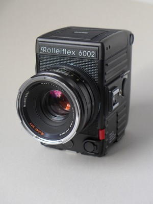 Rollei Rolleiflex 6002 6x6 mit Objektiv und viel Zubehör