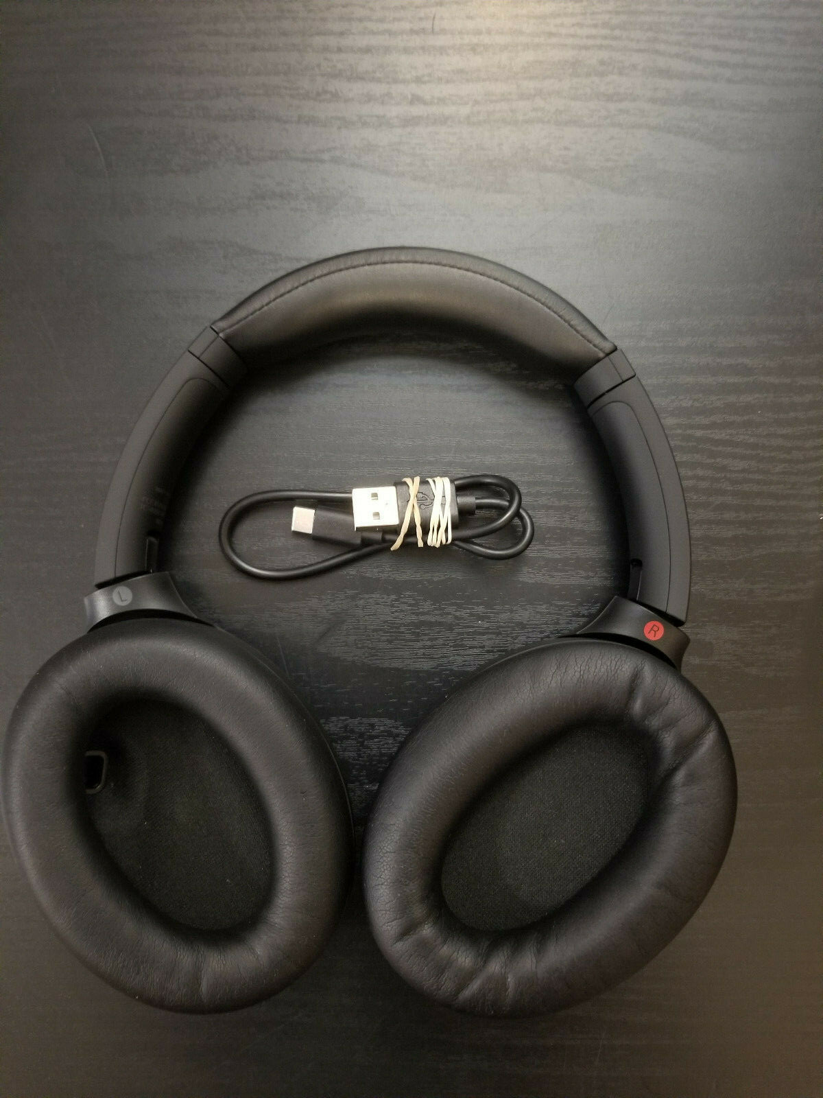 Sony WH-1000XM4 Wireless Over-Ear Headphones Black Active Noise Canceling XM4