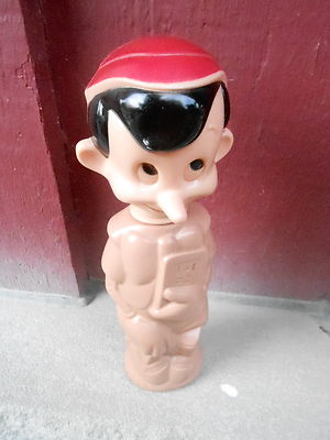 S19D-023) VINTAGE SOAKY - NICE CONDITION - PINOCCHIO style 3