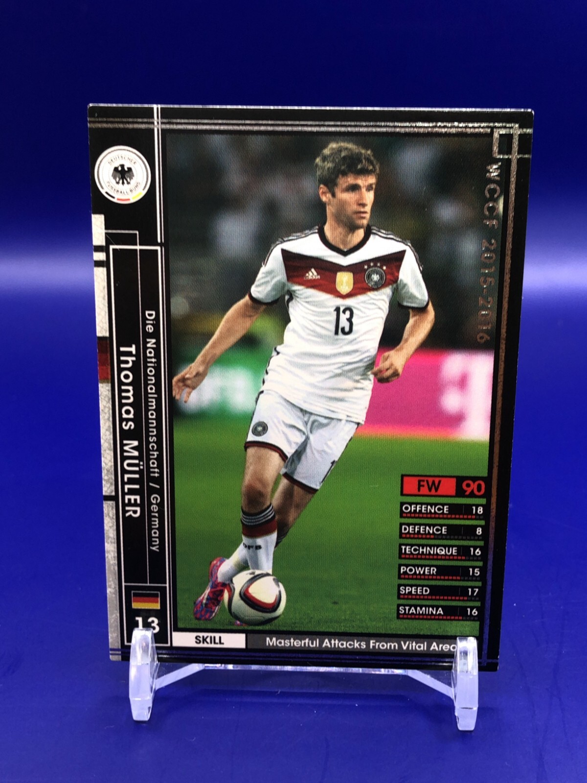 wccfレア Thomas Muller A099/159 Card WCCF Panini Japanese | eBay