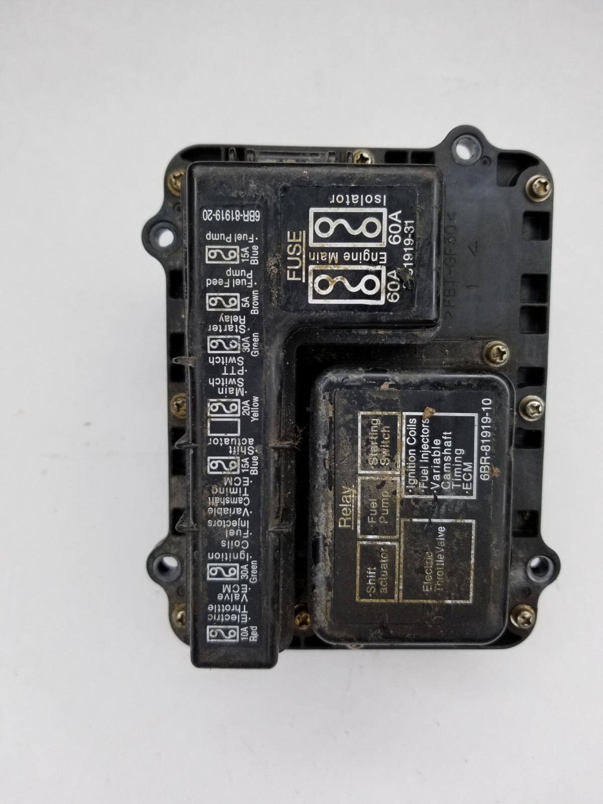 Yamaha Outboard 2008 4Stroke 250HP Fuse Box Assy 6BR-82170 Yamaha Outboard 2008 4Stroke 250HP Fuse Box Assy 6BR-82170