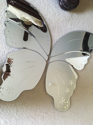 Pottery Barn Kids Jumbo Butterfly Mirror Htf Ebay