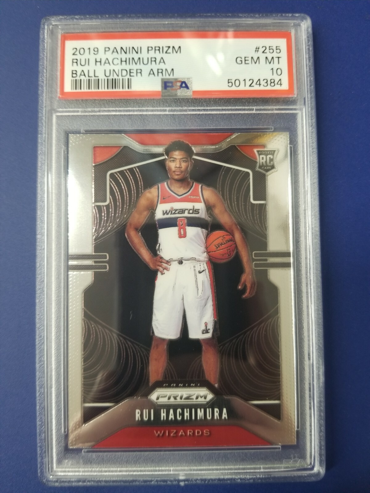 その他 2019 Rui Hachimura HOLO PSA 10 Rui Hachimura PSA 10 2019-20 Panini Prizm Choice Blue Yellow