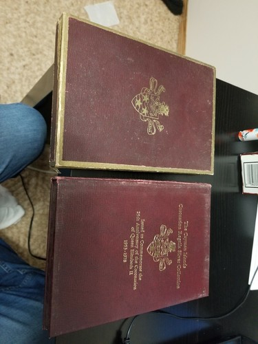 1978 Cayman Islands Coronation Regalia Silver Collection; 6 x $25 1.5 oz coins!