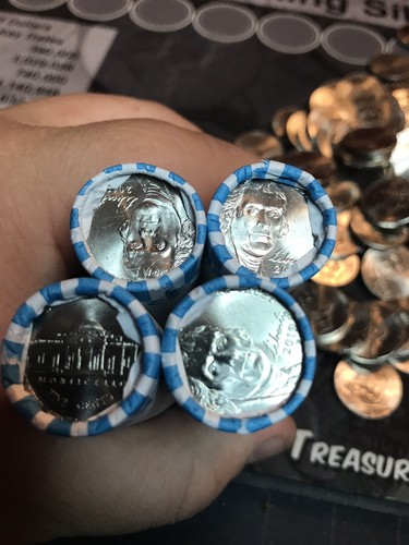 [NOW IN STOCK] 2019 P Jefferson Nickels  2 BU Rolls - Philadelphia ~ FREE S&H