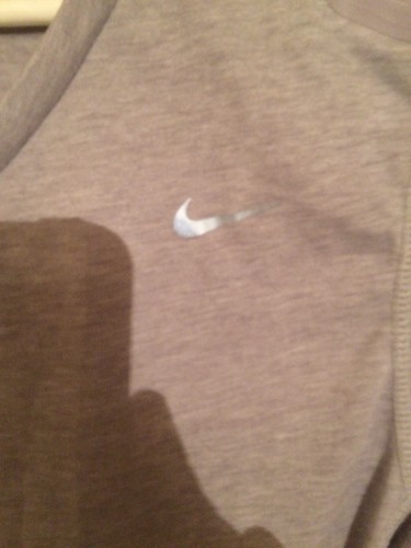 Nike Medalist Women's Short Sleeve Running Top, Gray - Size M