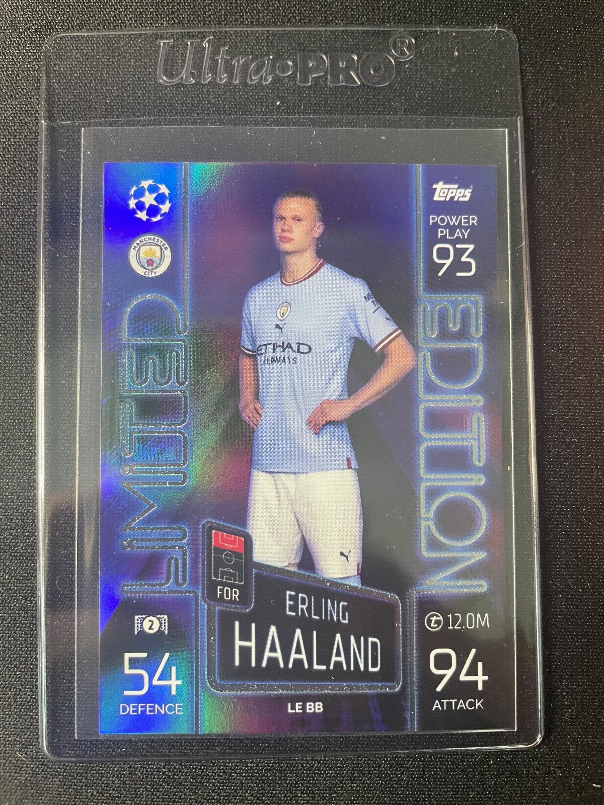 2022-23 Topps Match Attax Erling Haaland Limited Edition