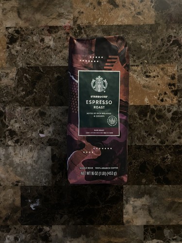 STARBUCKS ESPRESSO ROAST 1kg•2袋 Starbucks Espresso Roast, Whole Bean Coffee, Dark Roast, 12