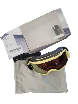 Smith Squad Brass Colorblock Snow Goggles Med Fit (chromapop) New