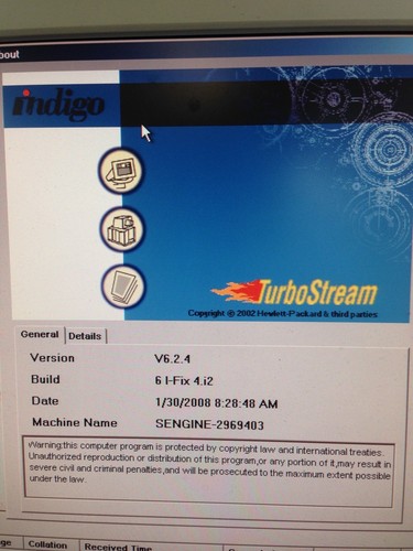 Hp Indigo Turbostream