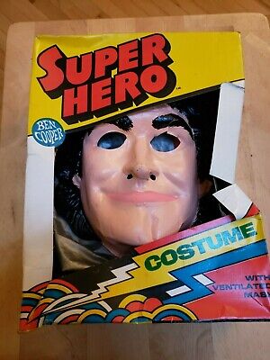 Vintage 1978 Ben Cooper Mork from Ork Costume & Mask in Box Robin Williams 