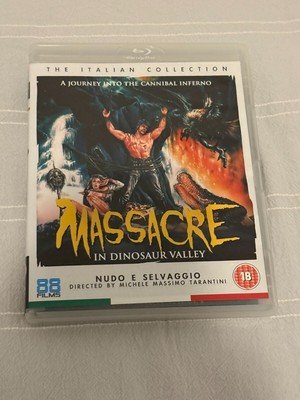 Massacre in Dinosaur Valley (1985) Blu-Ray 88 Films Region B