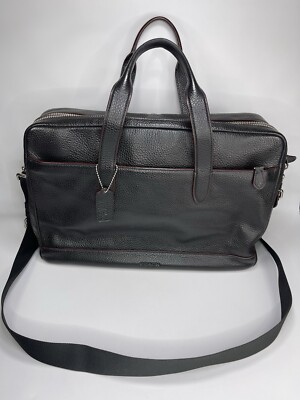 New Coach Hamilton Laptop Computer Bag Business Case Leather Brief Bag - $450