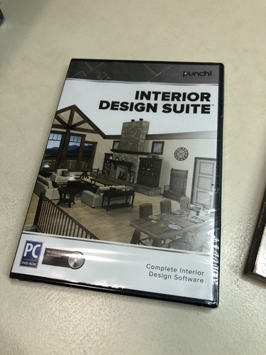 PUNCH! SOFTWARE Interior Design Suite Software New Sealed Cd/Digital Download