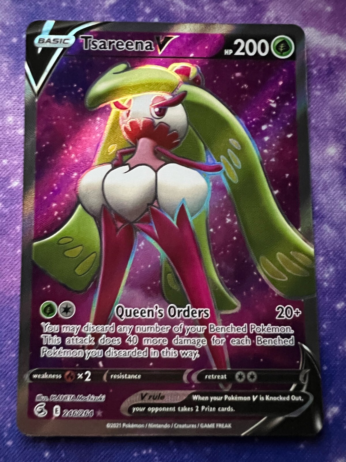 ヴァンガード 白百合の騎士 セシリア SP PSA10 PSA 10 Charizard V 307/190 SSR Shiny Star V Secret Rare