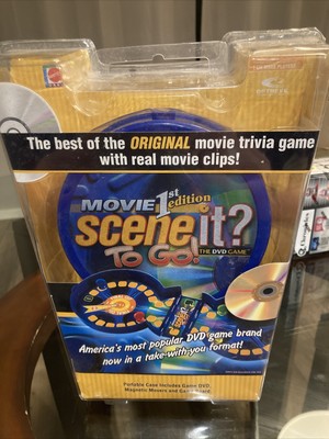 Scene It? Movie 1st Edition To Go! DVD Game M1276 NEW FREE SHIPPING