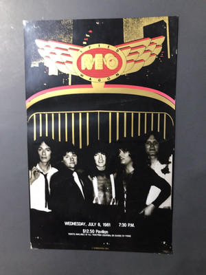 Vintage REO SPEEDWAGON Concert Poster - Good Trouble-  Stillness of the Night