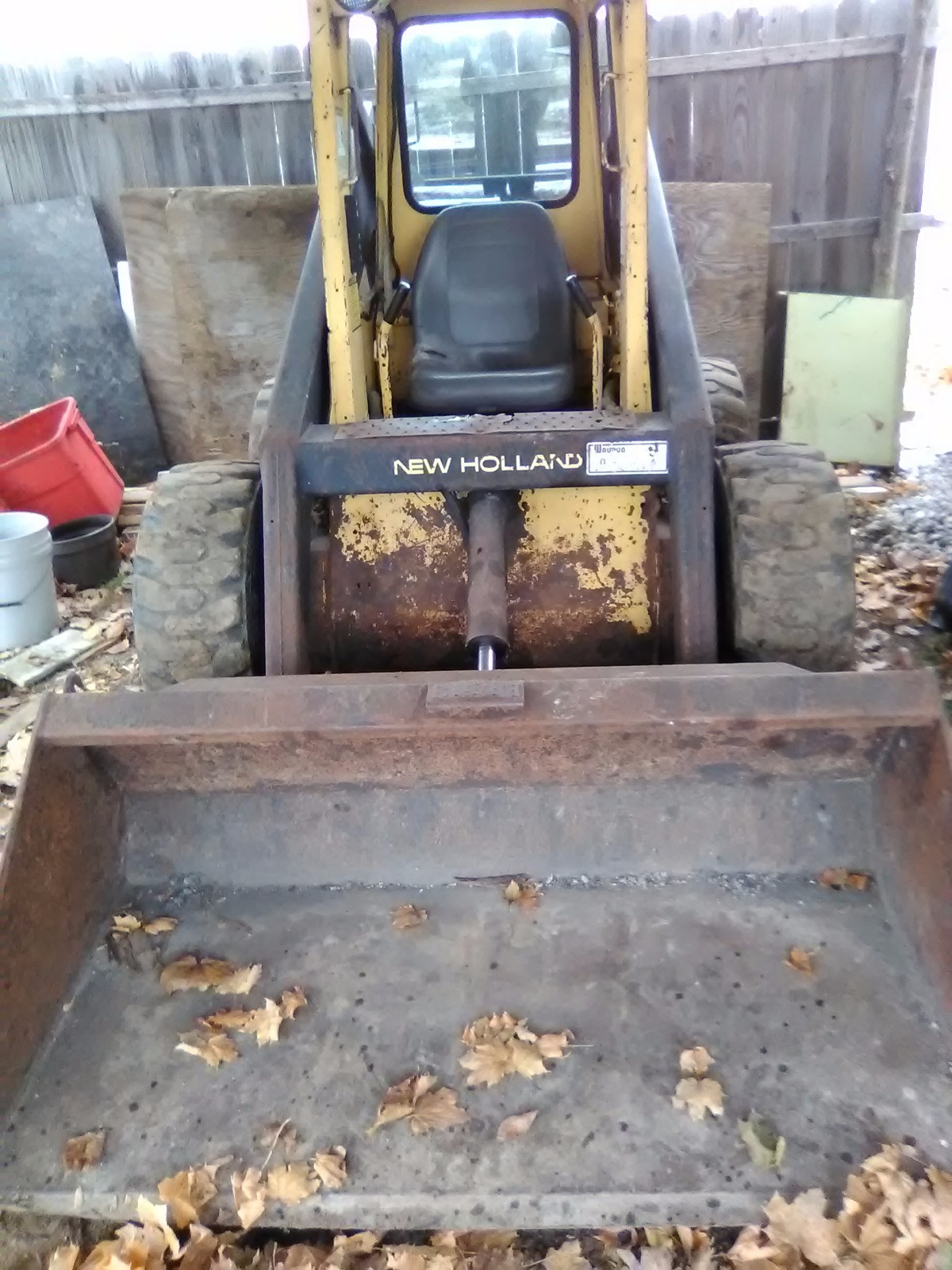 New Holland 553 skid steer.Rebuilt kabota diesel.Wi